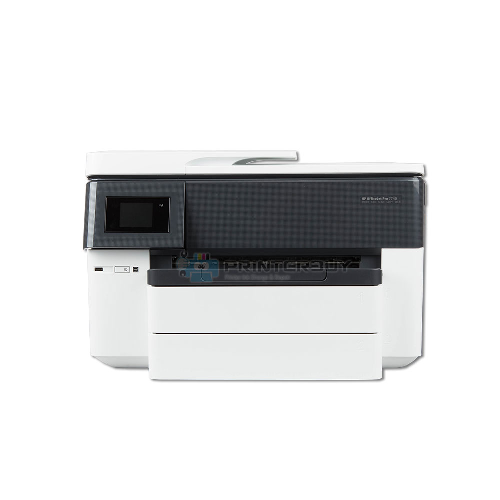 HP 오피스젯 7740 프린터 A3 복사 스캔 팩스 복합기